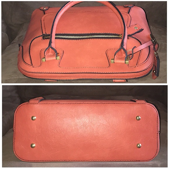 London Fog 🍊’Knightsbridge’ Dome Satchel - Picture 4 of 8